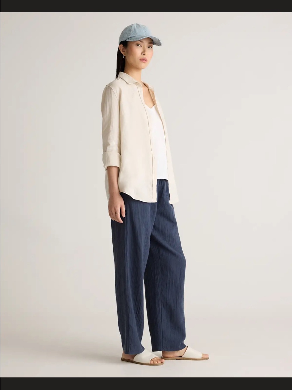 Quince Cotton Gauze Pants (Medium)